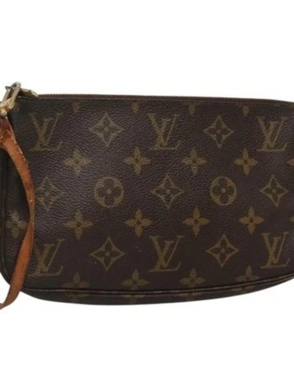 LOUIS VUITTON Monogram Pochette Accessoires Pouch M51980 LV Auth bs27577
